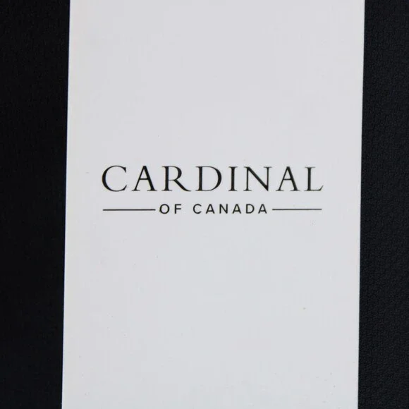 Cardinal of Canada NWT 100% Wool Sport Coat Size 40S US In Solid Navy Blue